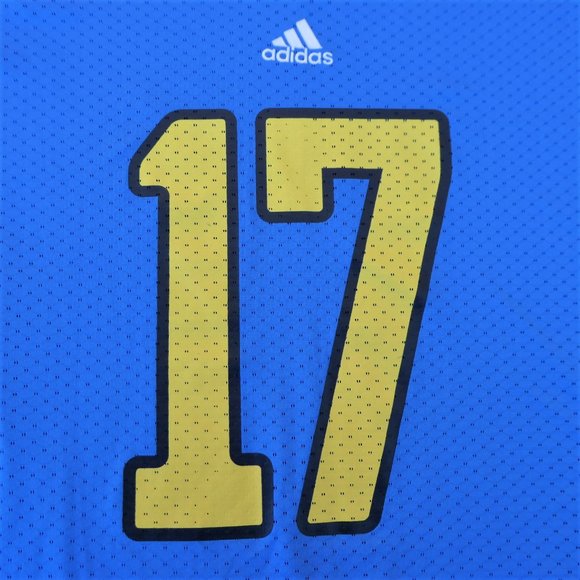 Adidas Athletic Pullover V Performance 17 Blue XL - Picture 3 of 11